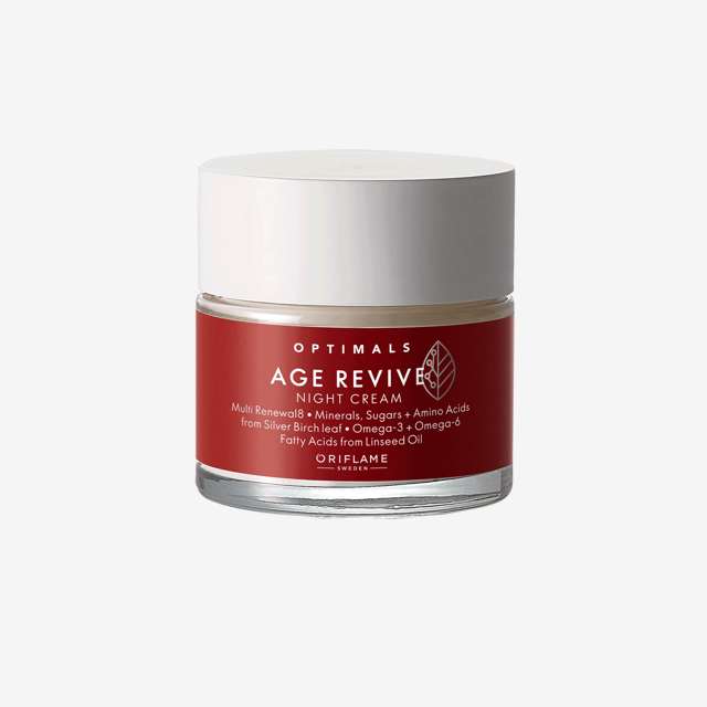 کرم شب ضدپیری ایج ریوایو اپتیمالز 50میل Age revive night cream